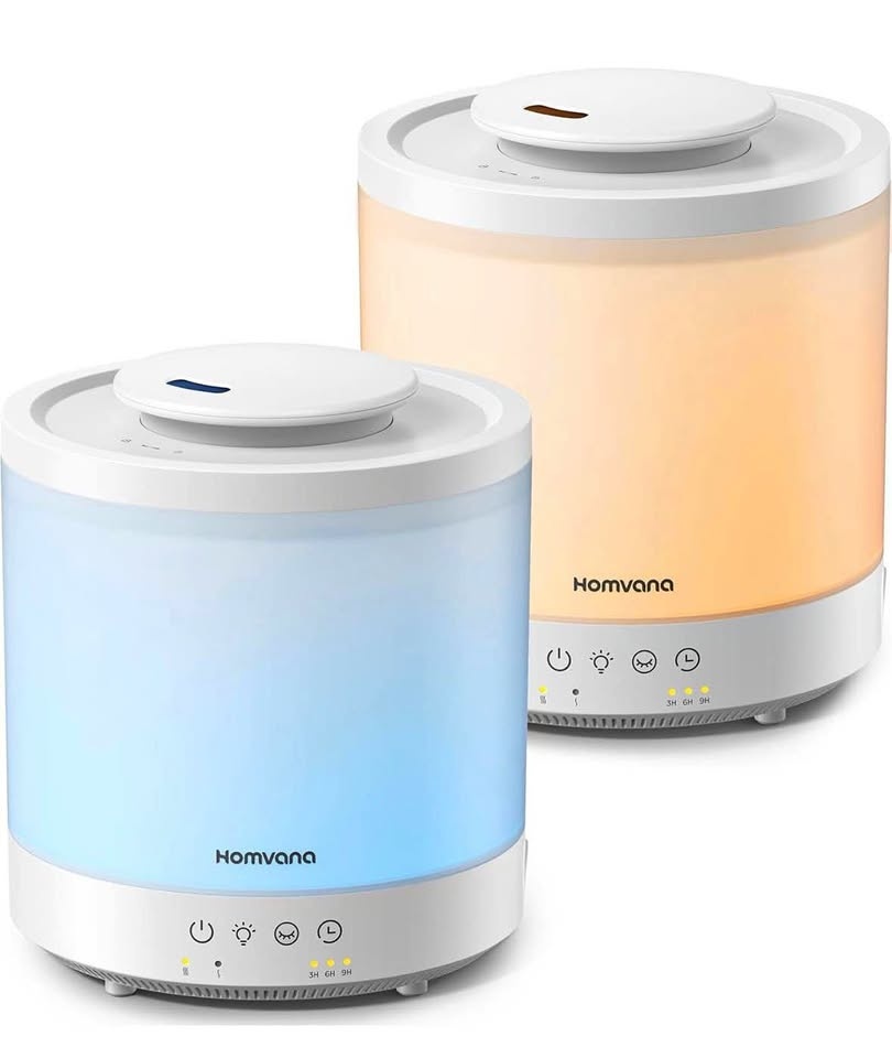 Homvana 1.5L 3-in-1 Humidifier Aroma Diffuser Night Light
