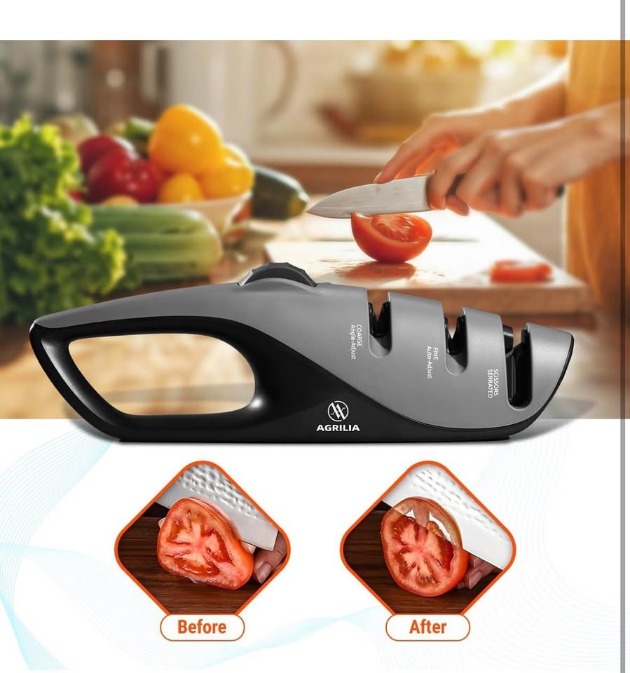 All-in-One Knife Sharpener Advanced Angle Adjustment - photo 4