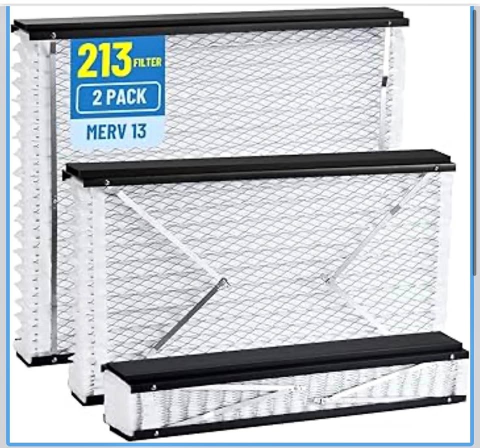 2 Pack 213 Replacement Air Filter, 20x25x4