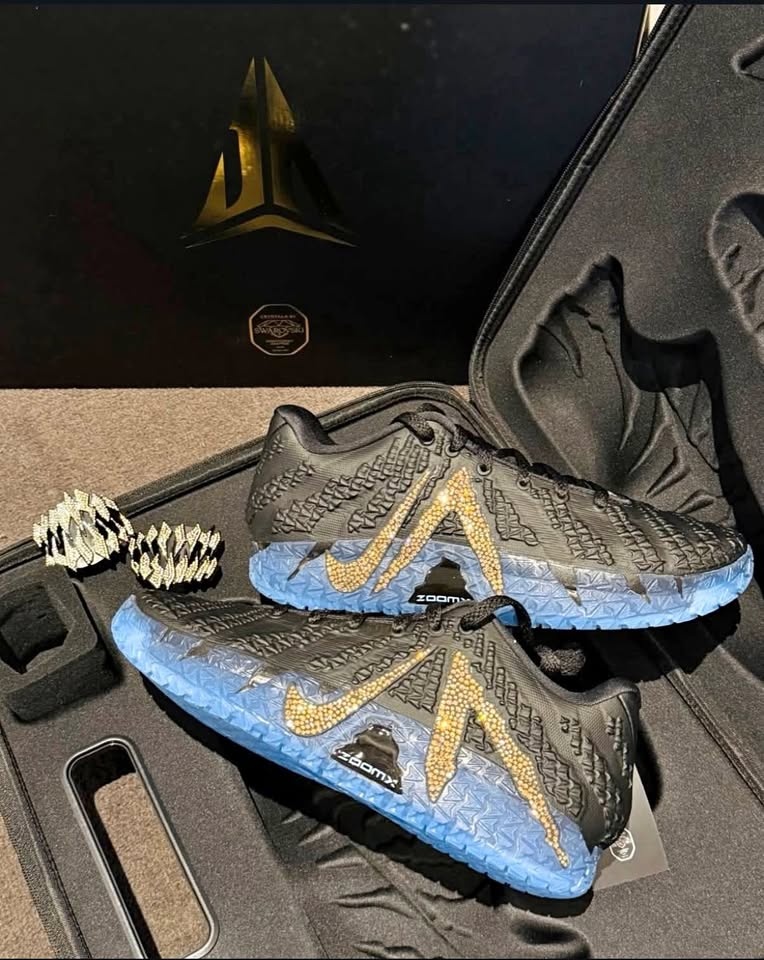Nike Ja 3 x Swarovski Bling size 11.5