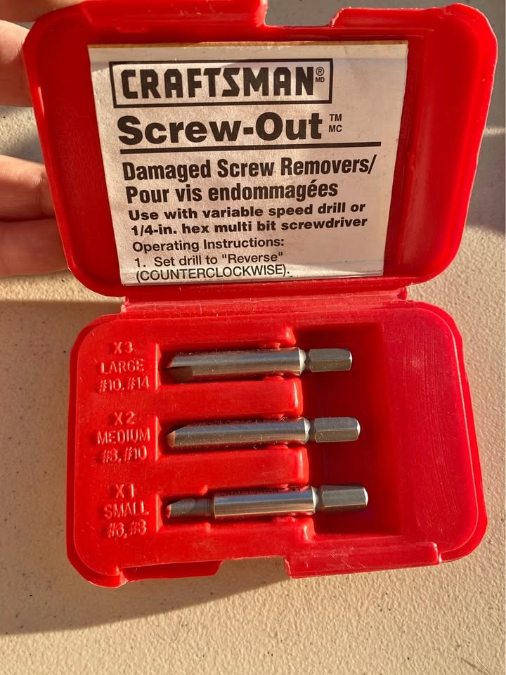 Craftsman Damaged Screw Remover