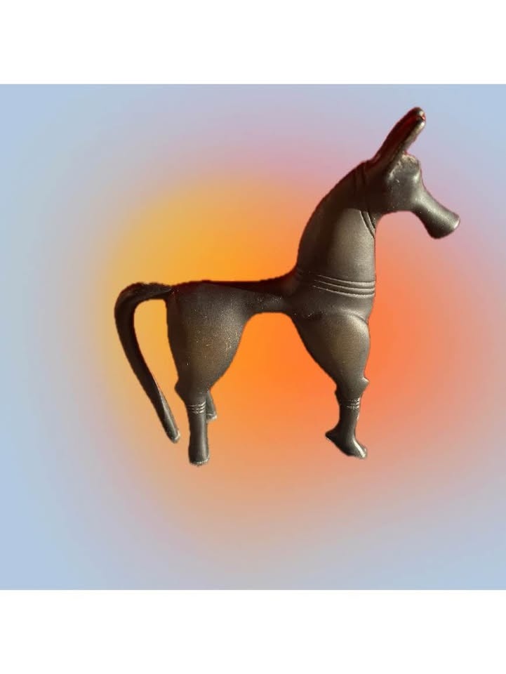 Franklin Mint Greek Geometric Horse - photo 3