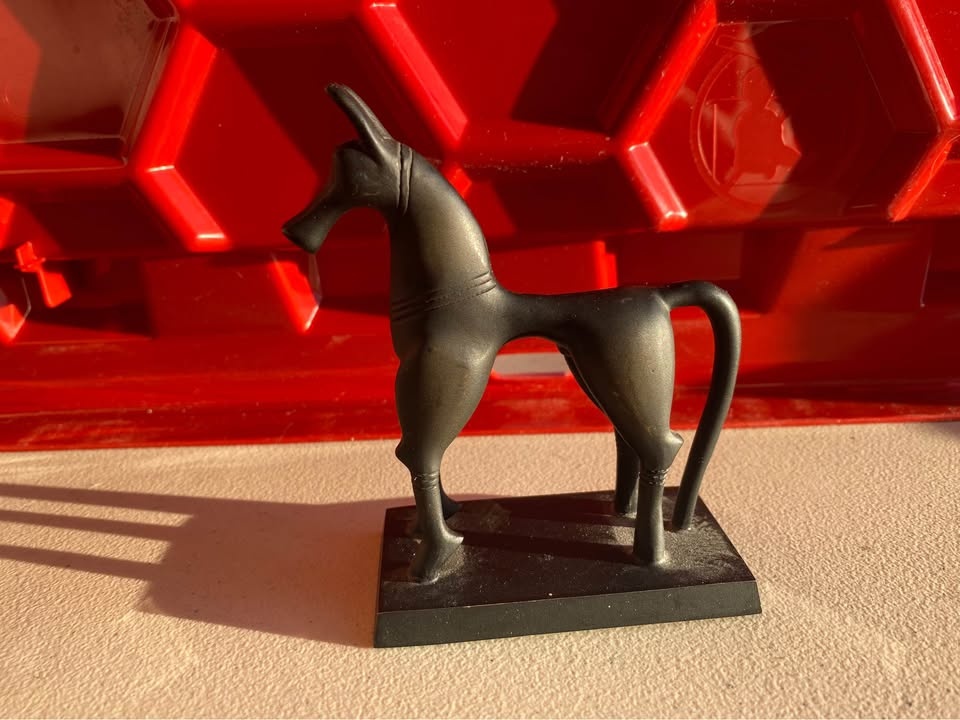Franklin Mint Greek Geometric Horse - photo 4