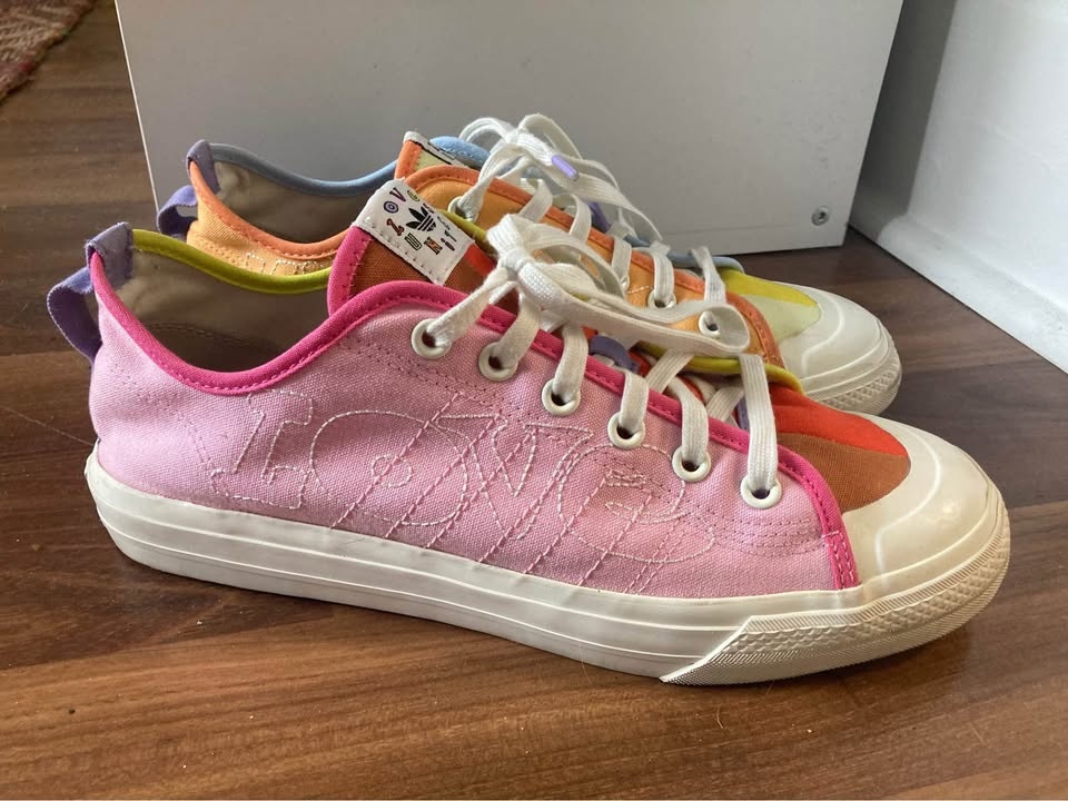 Adidas Originals Nizza Pride Love Unites Sneakers Mens Size 11.5 - photo 2