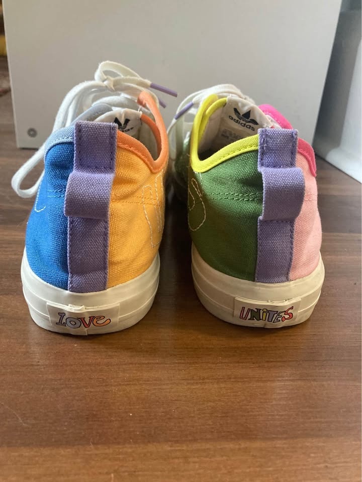 Adidas Originals Nizza Pride Love Unites Sneakers Mens Size 11.5 - photo 4