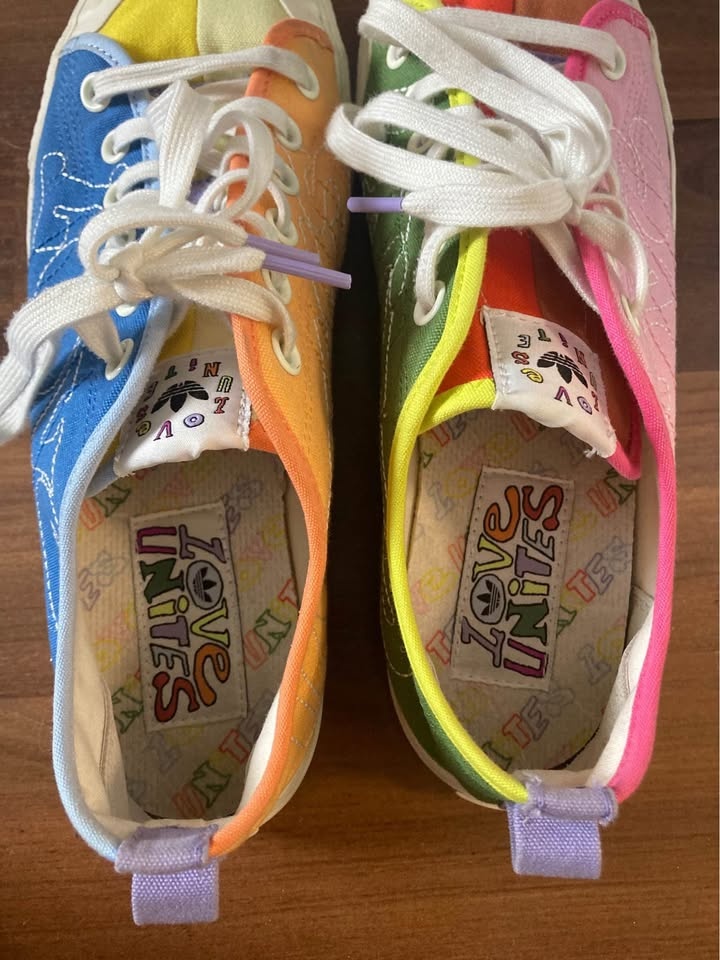 Adidas Originals Nizza Pride Love Unites Sneakers Mens Size 11.5 - photo 5