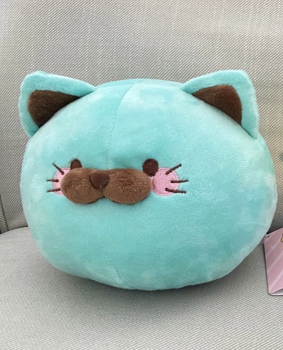 Koroneko Plush Neko Nyanko Teal Cat 6" Fukuya