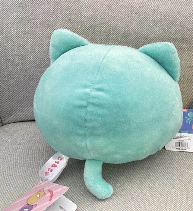 Koroneko Plush Neko Nyanko Teal Cat 6" Fukuya - photo 2