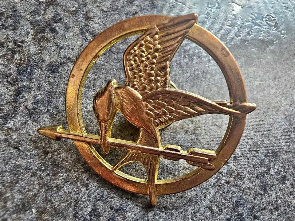 Mocking Bird Pin - Katniss Pin from Hunger Games thumbnail