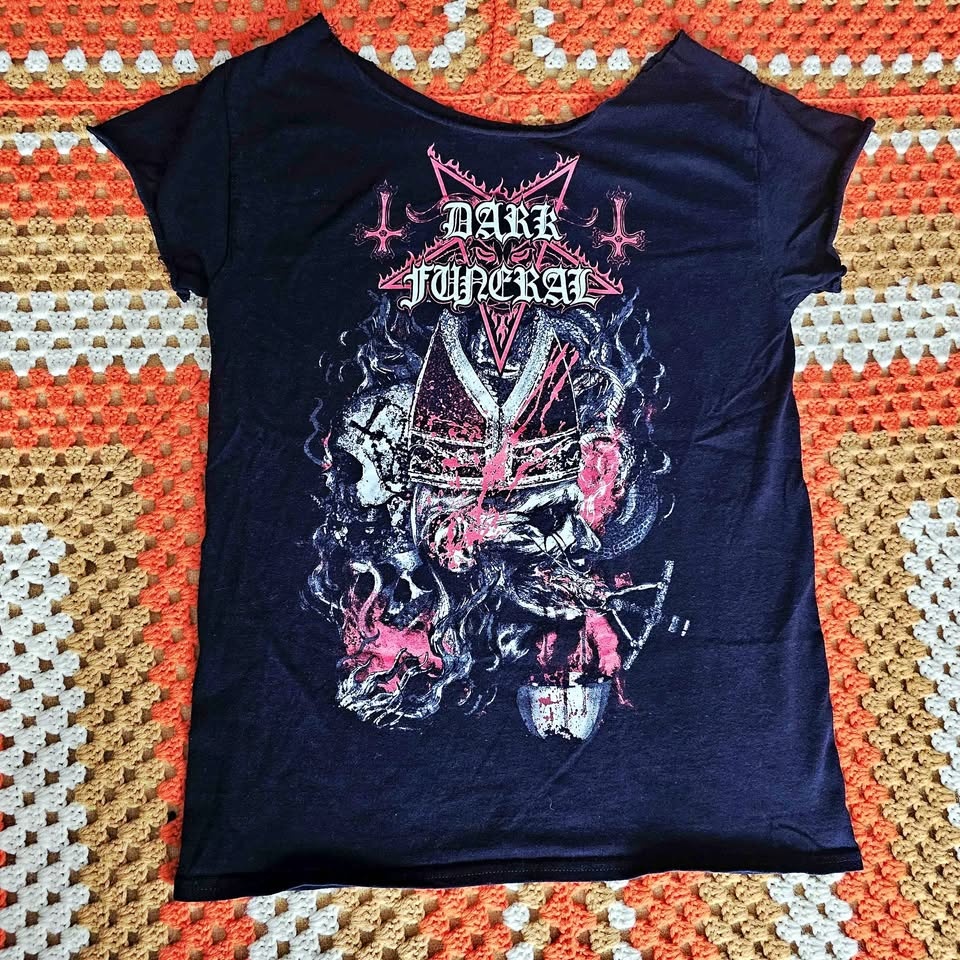 Dark Funeral Black Metal Band Merch Mens Unisex Tee Tshirt