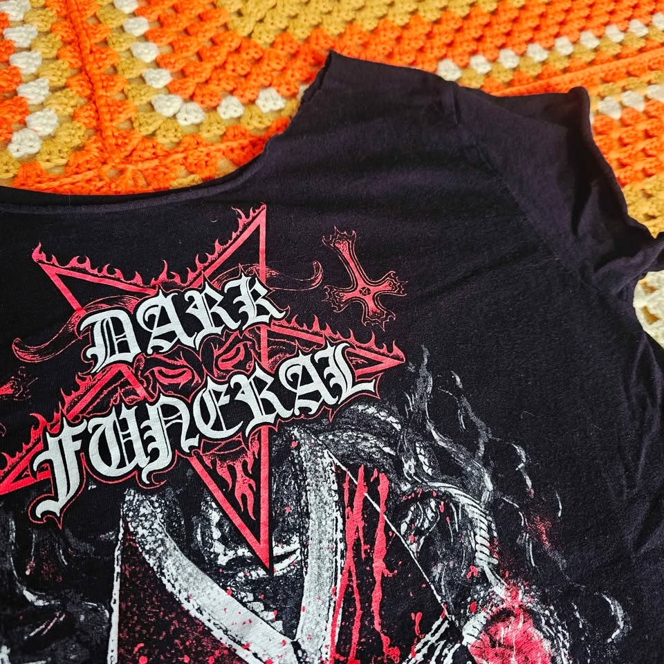 Dark Funeral Black Metal Band Merch Mens Unisex Tee Tshirt - photo 2