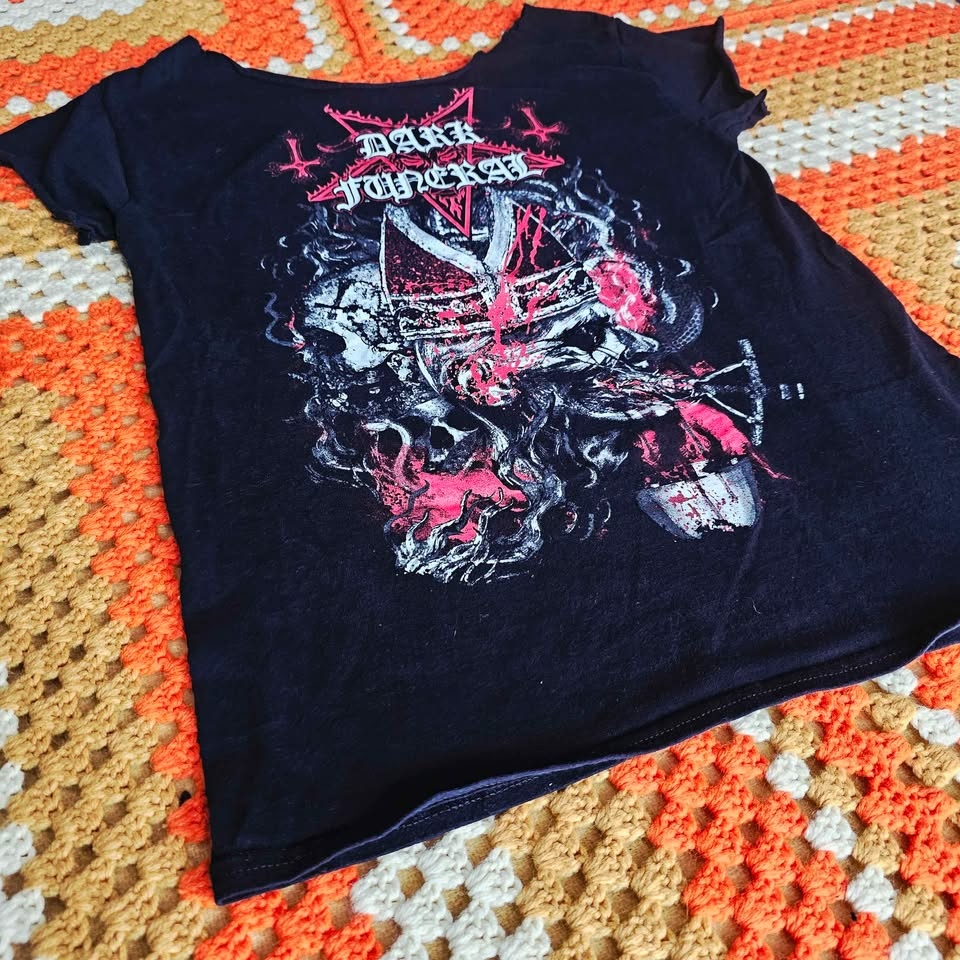 Dark Funeral Black Metal Band Merch Mens Unisex Tee Tshirt - photo 3