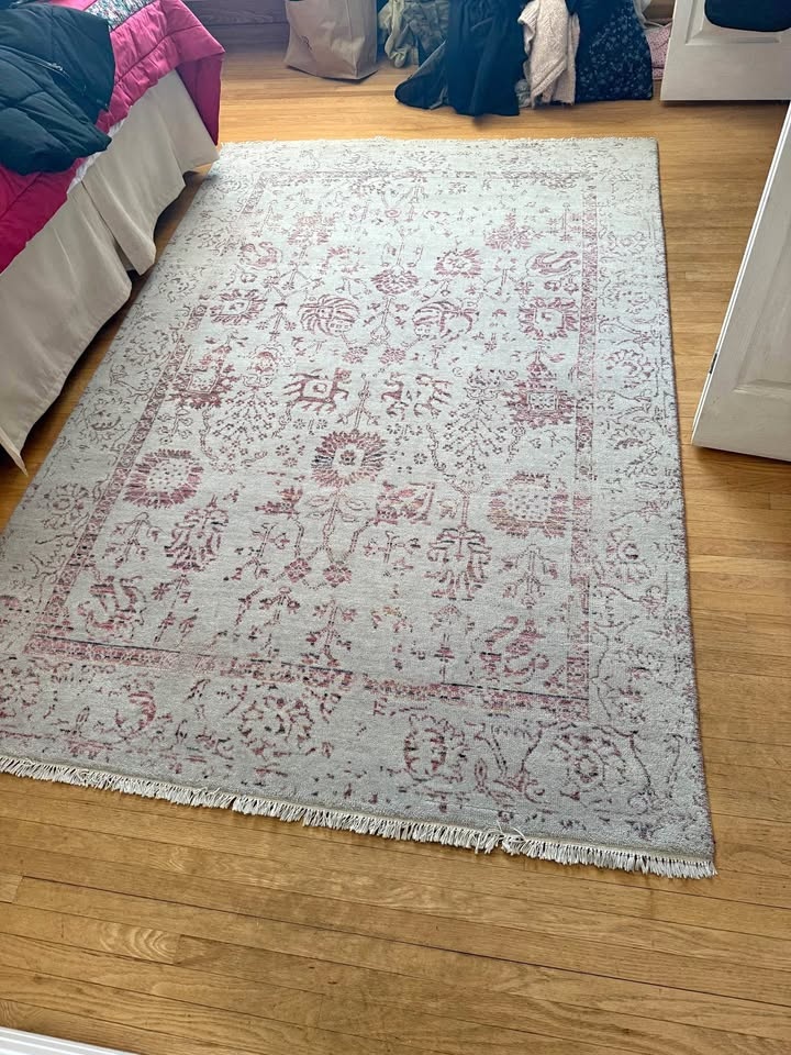 Handmade IKEA Carpet (Wool & Silk) - 90x60 inch