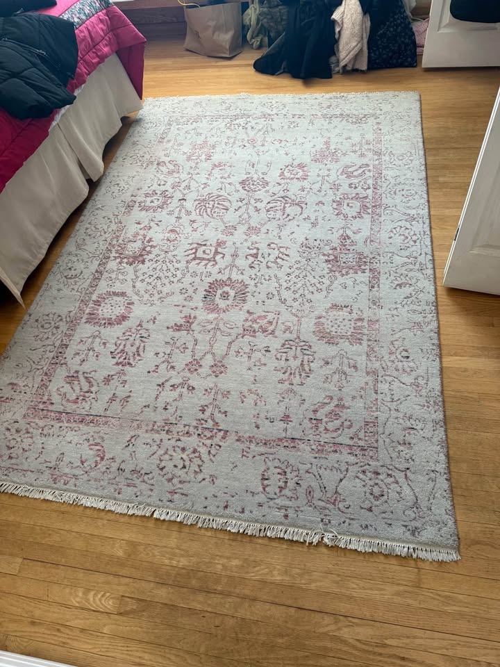 Handmade IKEA Carpet (Wool & Silk) - 90x60 inch - photo 2