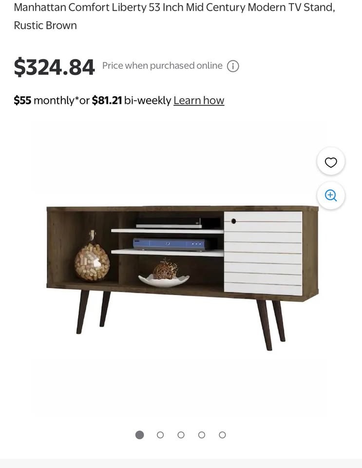 Manhattan Comfort Liberty Mid Century Modern TV Stand - photo 4