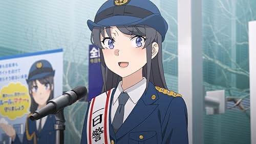 Mai Sakurajima Police Chief Plush - Rascal Does Not Dream of San - photo 2