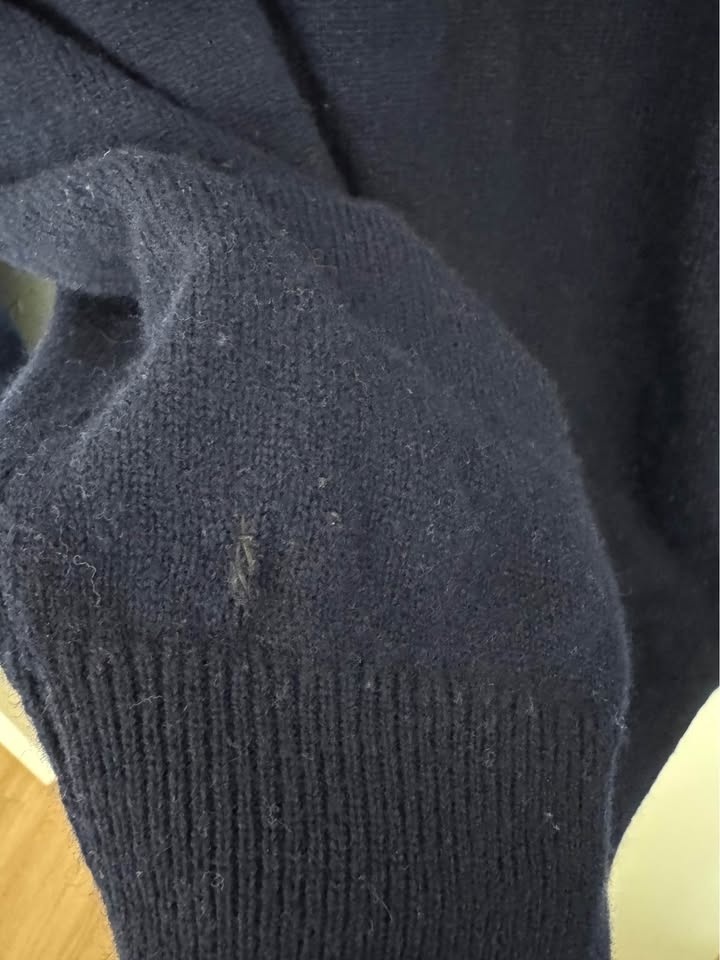 vintage pure lambswool sweater - photo 4