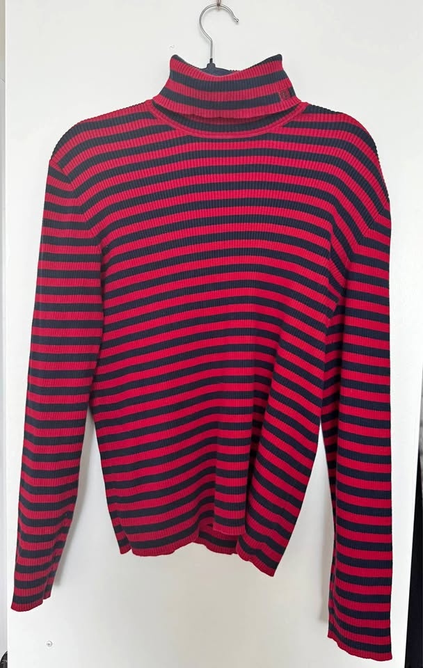 Vintage Ralph Lauren Striped Turtle Neck - Size XL