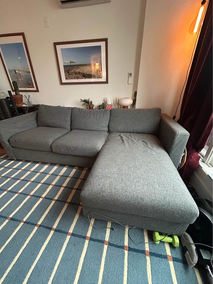 IKEA Finnala Sofa with Chaise - photo 2
