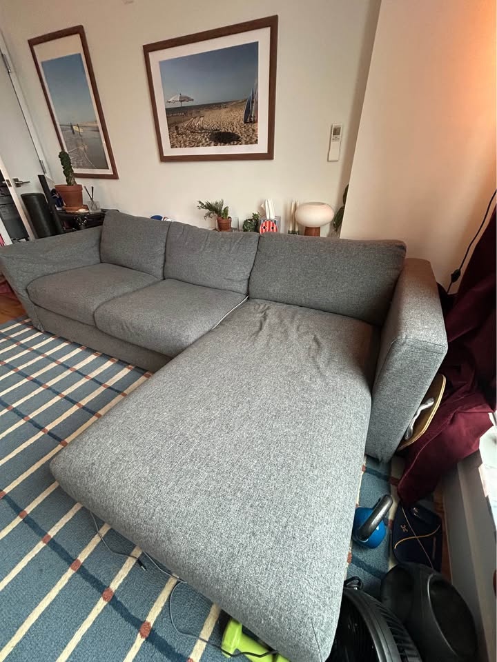 IKEA Finnala Sofa with Chaise - photo 3