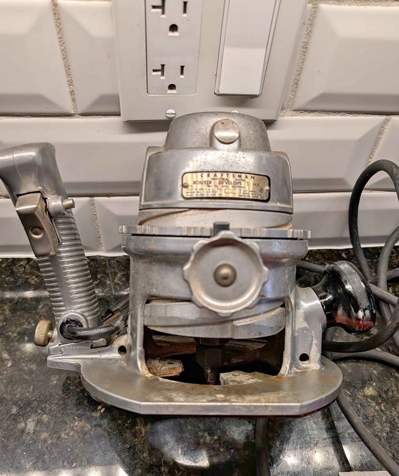 Vintage 1965 Sears Craftsman 1 HP Router