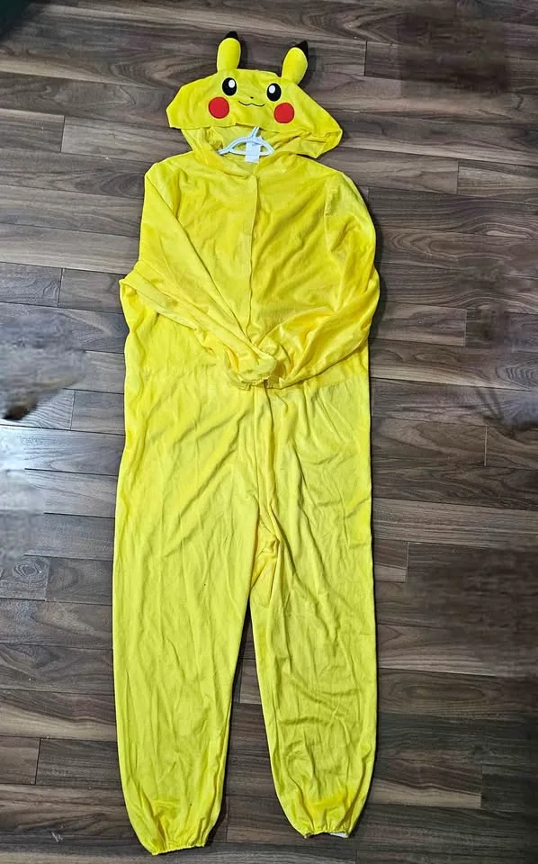 Adult M Pokemon Pikachu onesie thumbnail