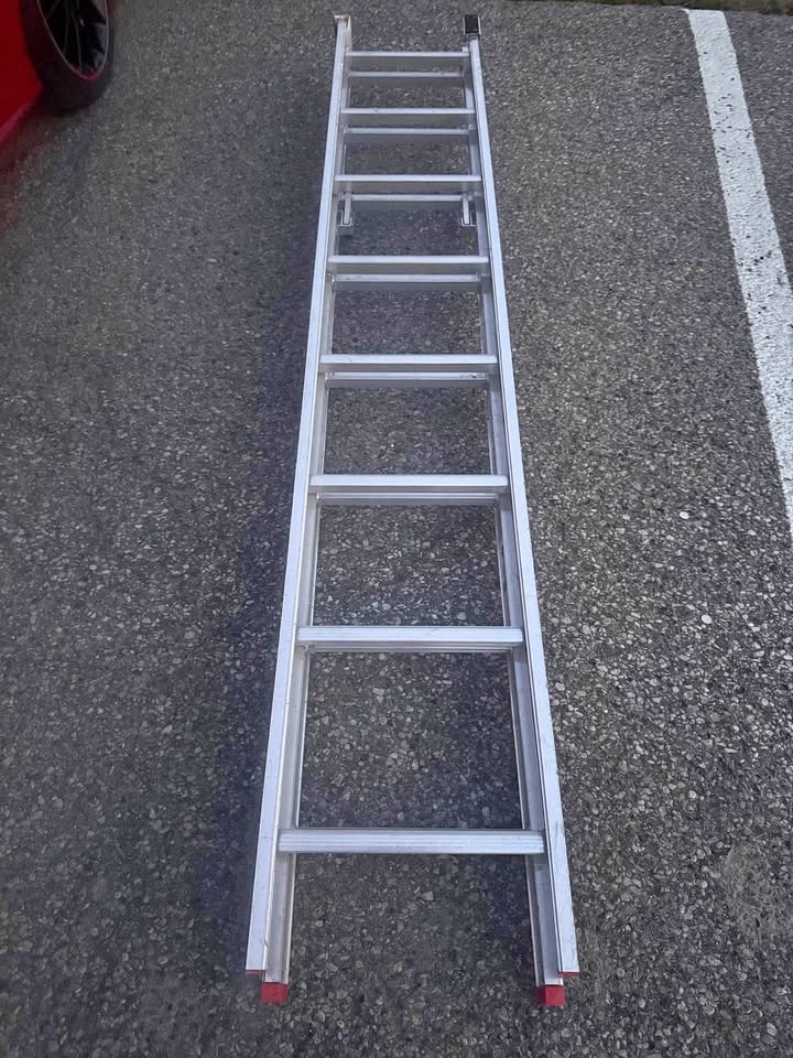16' aluminum extension ladder