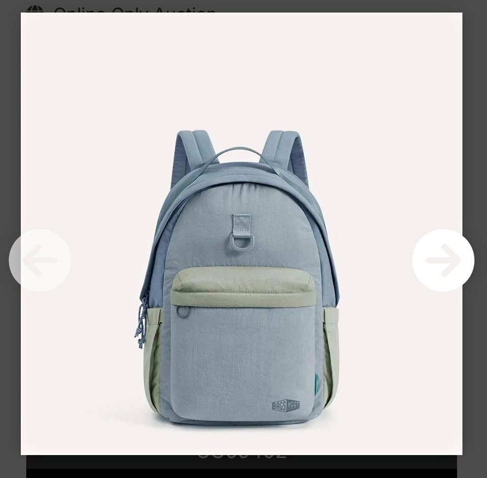 New backpack Lt Blue/ Green