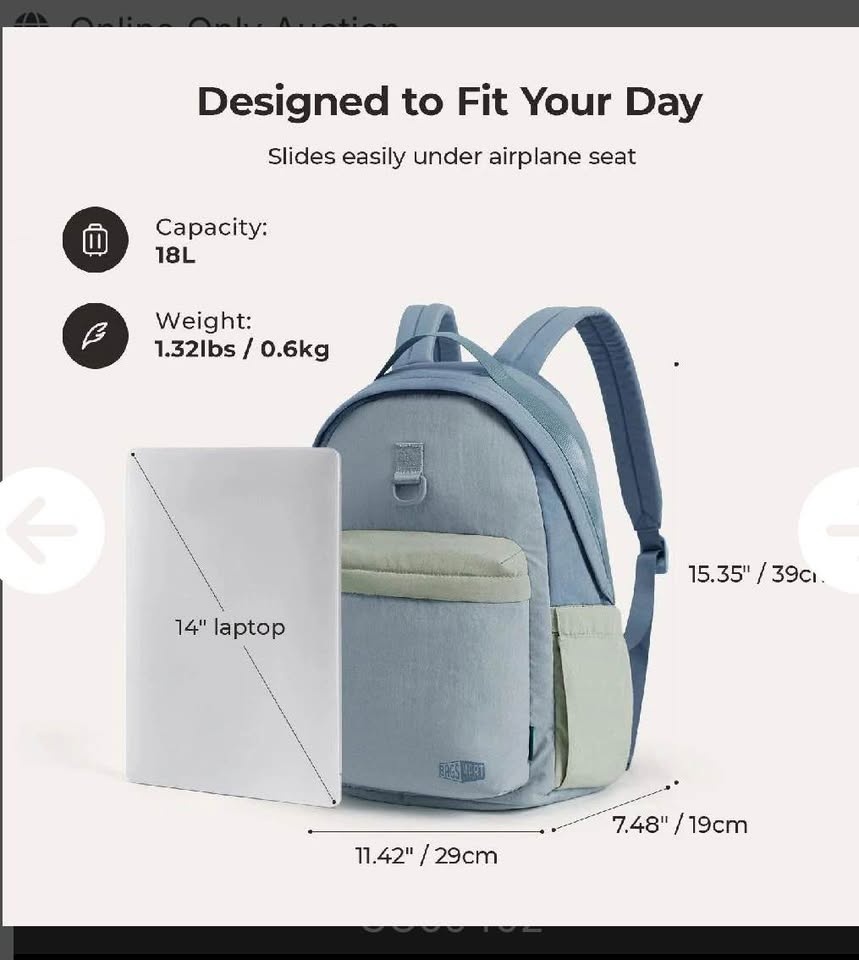 New backpack Lt Blue/ Green - photo 4