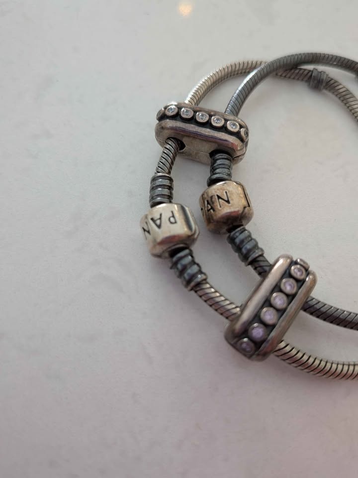 Pandora Double Crystal Clips - photo 4