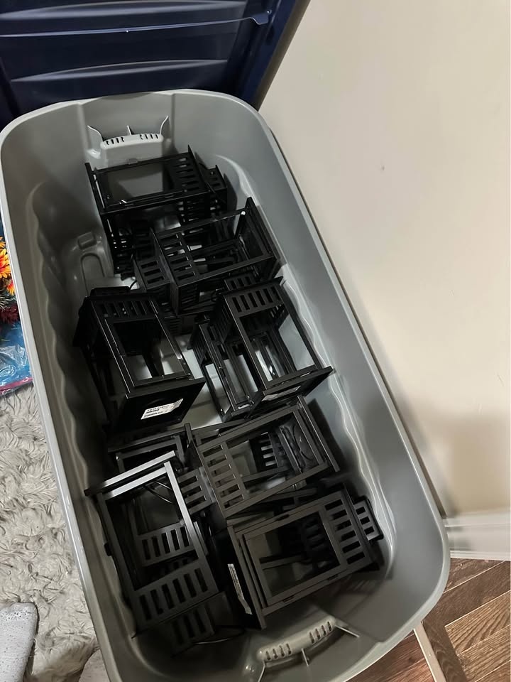 14 Large Black Lanterns - photo 4