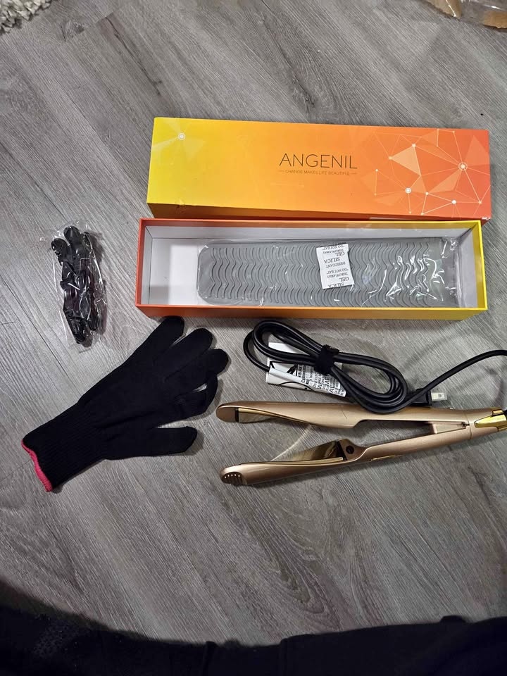 ANGENIL Professional Flat Iron Hair Straightener Curler