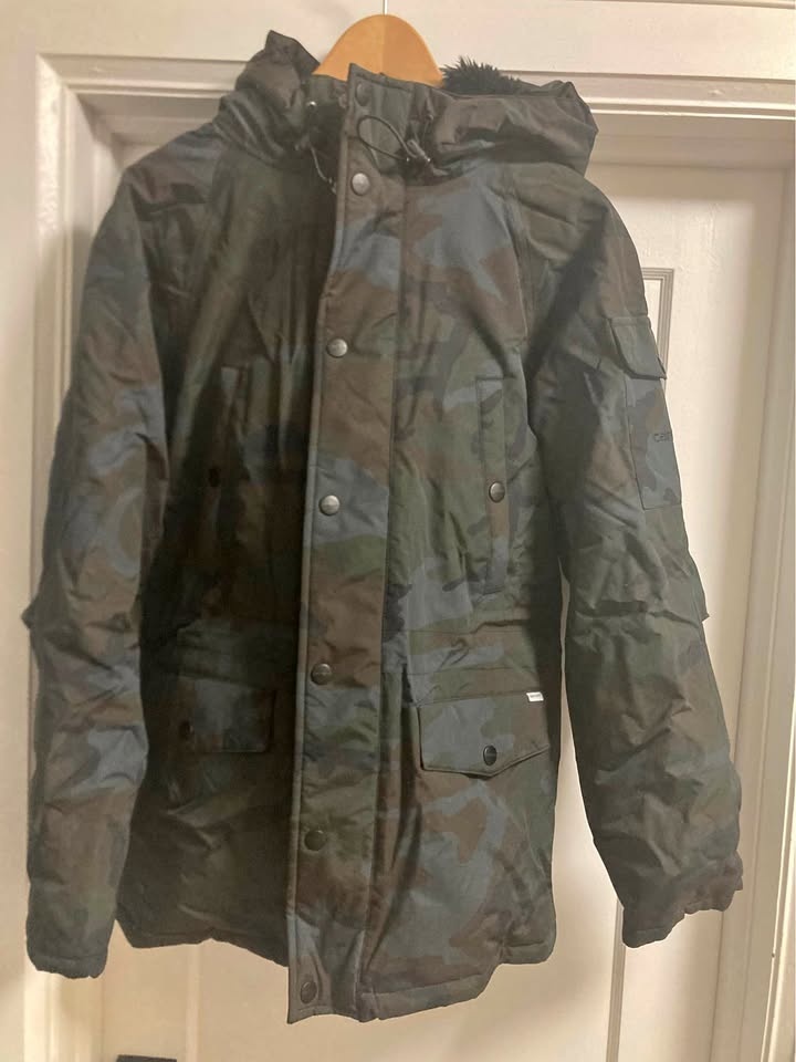 Carhartt Anchorage Parka Camo Coat Jacket SMALL