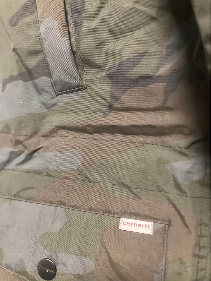 Carhartt Anchorage Parka Camo Coat Jacket SMALL - photo 3