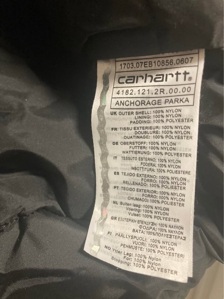 Carhartt Anchorage Parka Camo Coat Jacket SMALL - photo 4