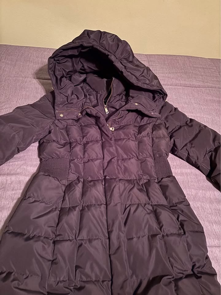 Black Cole Haan Signature Down Coat - Size Small - photo 3