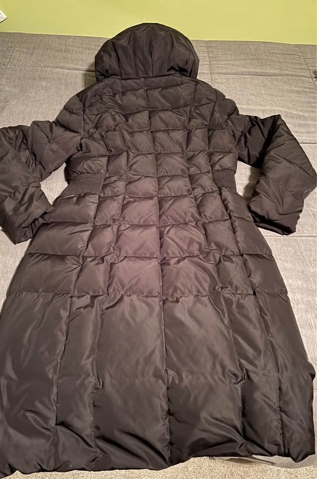 Black Cole Haan Signature Down Coat - Size Small - photo 4