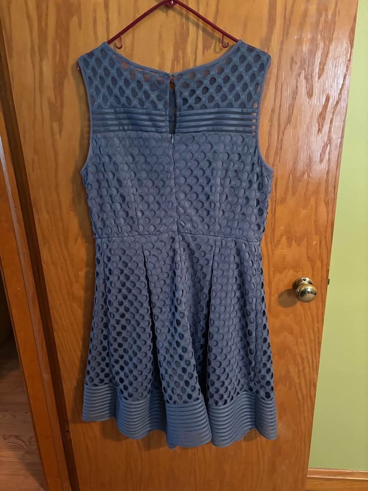 Used Blue Lane Bryant Crochet Mesh Dress size 14 - photo 3