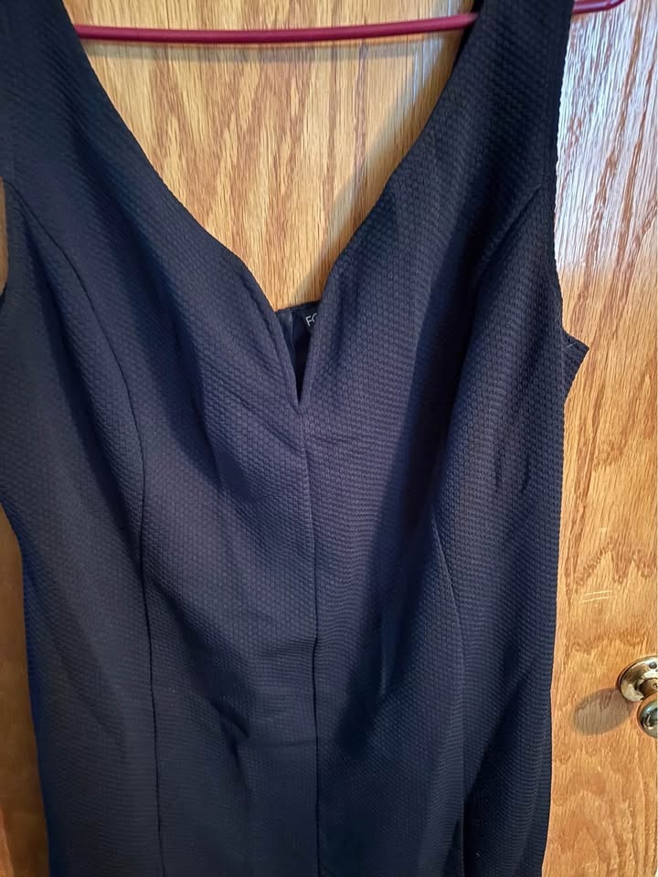 Forever 21 Black V-neck Dress Plus Size 1X - photo 2