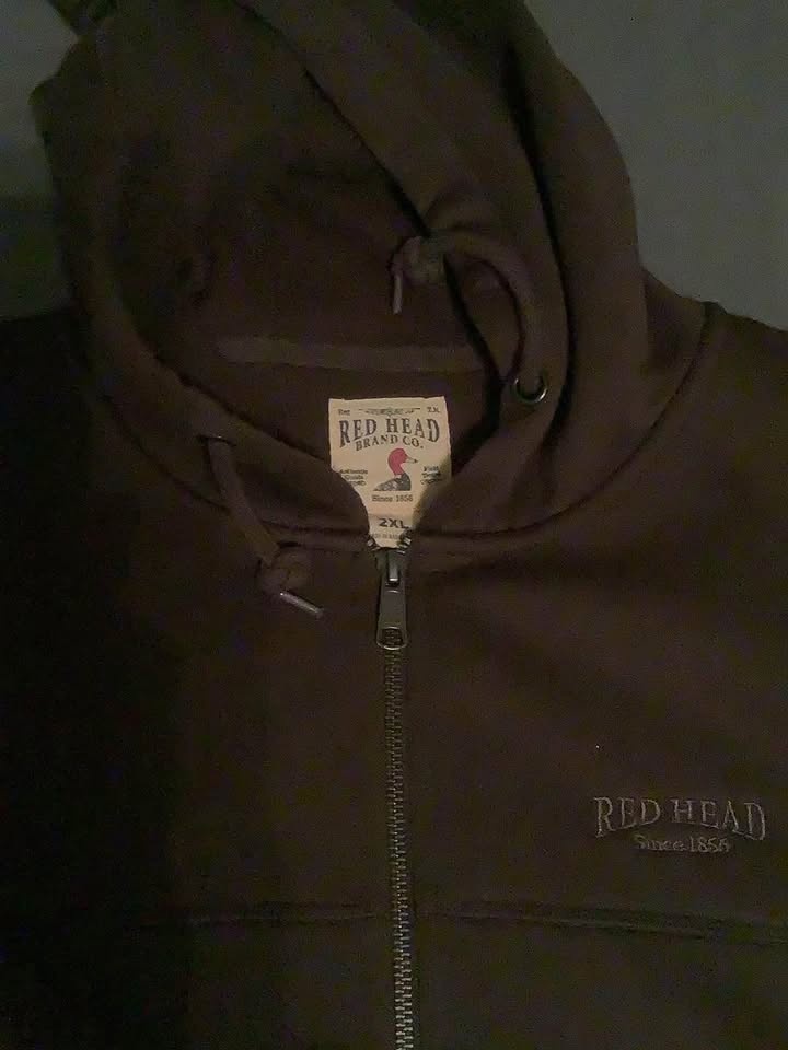 REDHEAD Men’s Full zip hoodie 2XL - photo 3