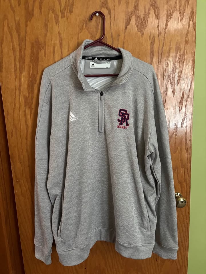 Men's 2XL Adidas St Rita Hockey Quarter Zip Pullover