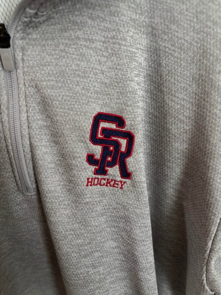 Men's 2XL Adidas St Rita Hockey Quarter Zip Pullover - photo 2
