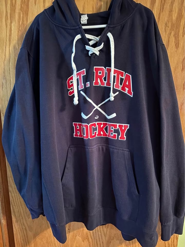 St. Rita Hockey Drawstring Hoodie size 3XL