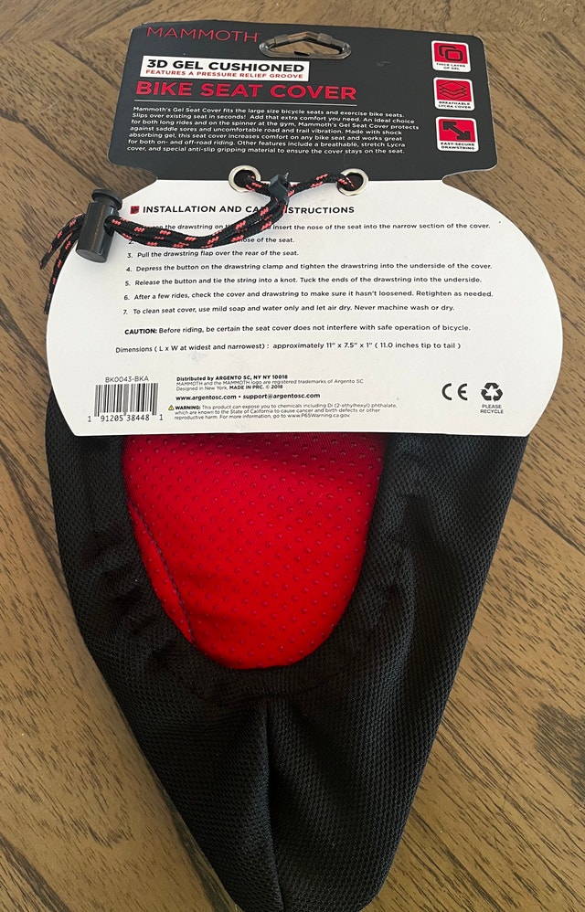Mammoth Bike Seat Cover - photo 2