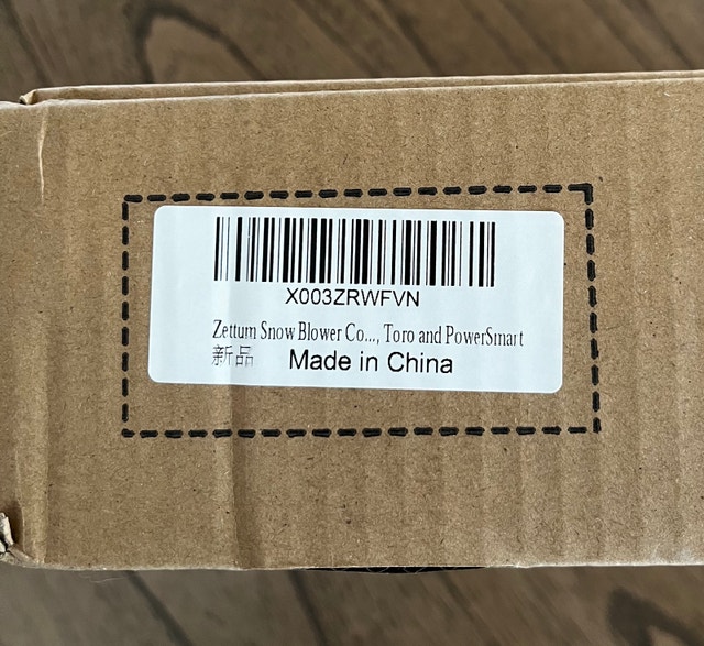 Zettum Snow Blower Cover - Brand New - photo 3