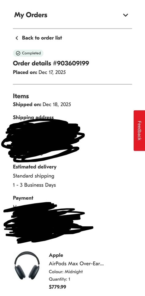 Sealed Apple AirPods Max USB-C (Midnight) - New - photo 5