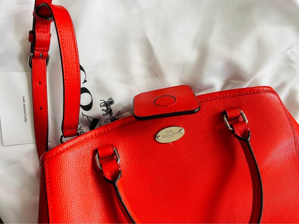Coach Orange Margot Handbag - photo 2