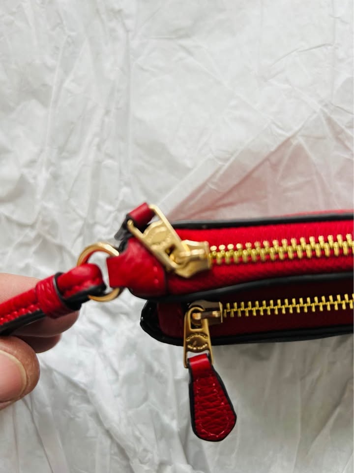Coach Signature PVC Double Zip Wallet - photo 4