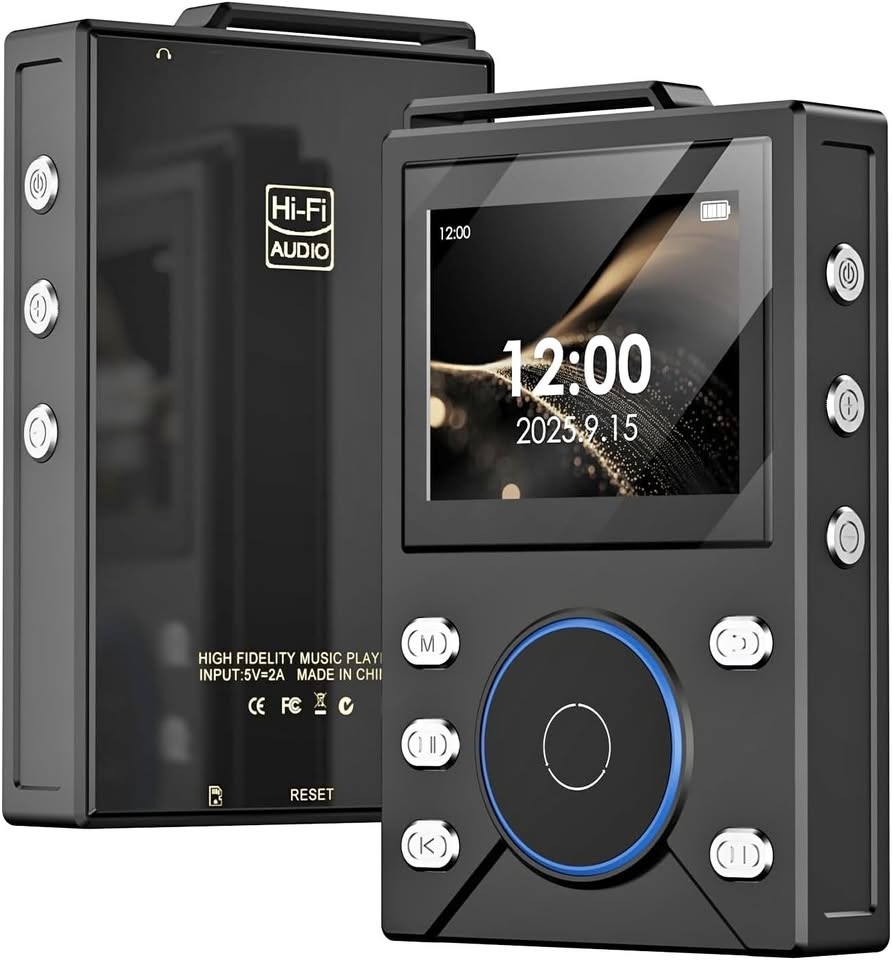 HiFi MP3 Player w/ 64GB MicroSD Card