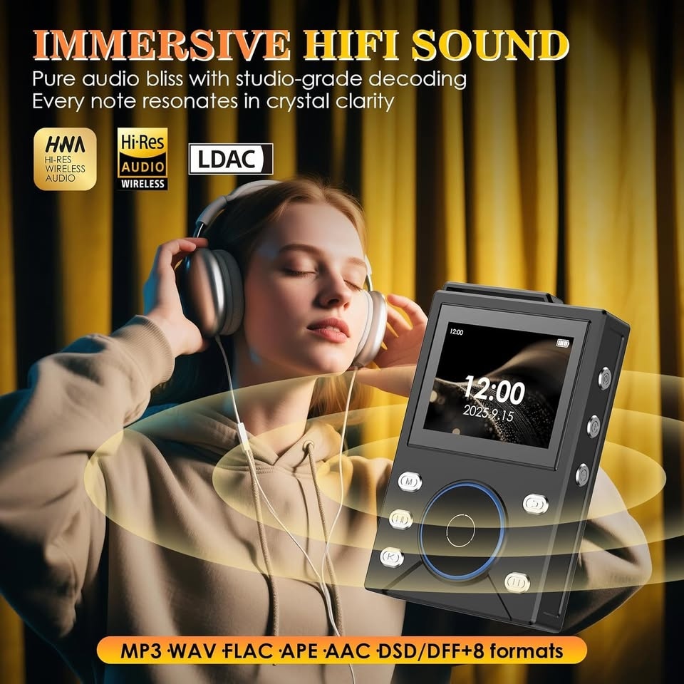 HiFi MP3 Player w/ 64GB MicroSD Card - photo 2